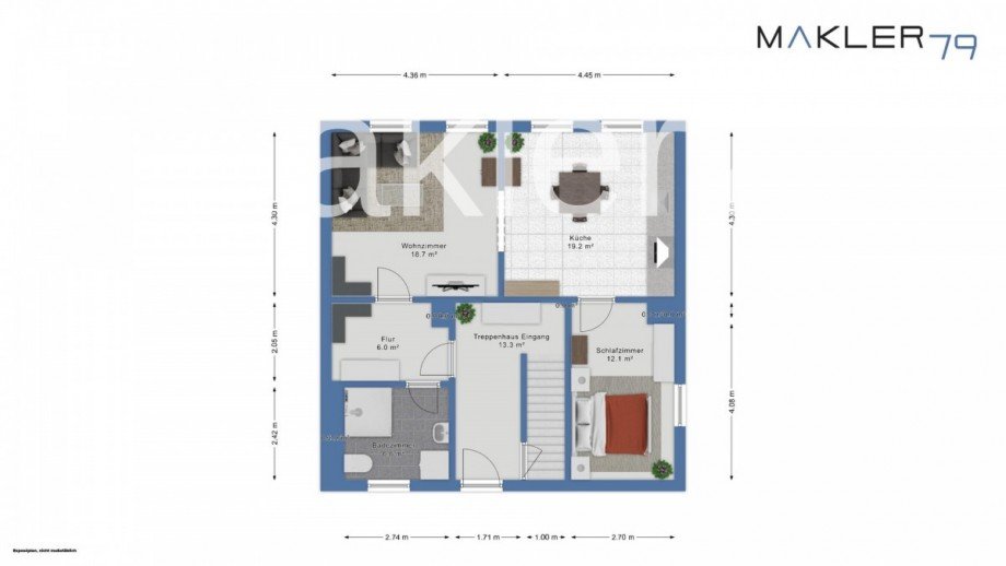 Erdgeschoss Einfamilienhaus Frellstedt