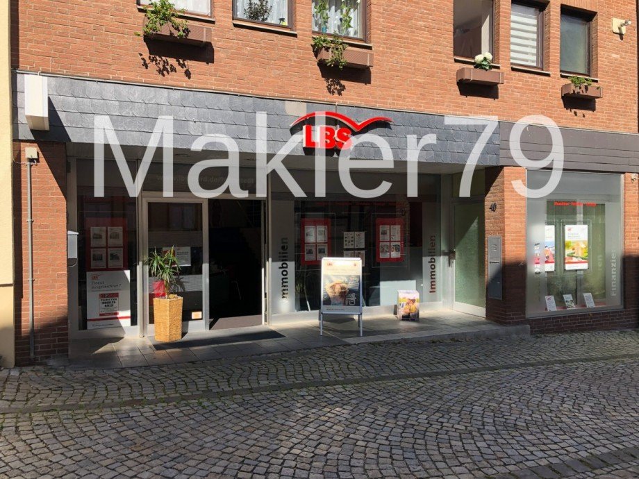 Au�enansicht Ladenlokal Helmstedt