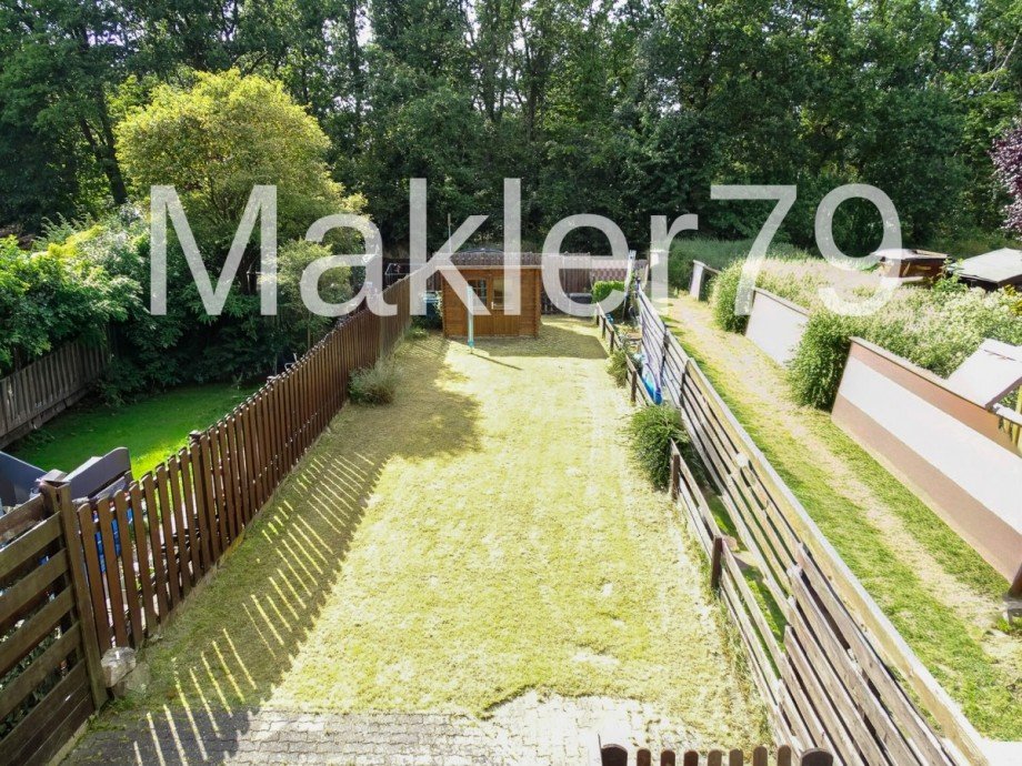 Blick in den Garten Reihenmittelhaus Velpke