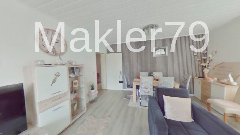 Wohnzimmer_1 Etagenwohnung Peine