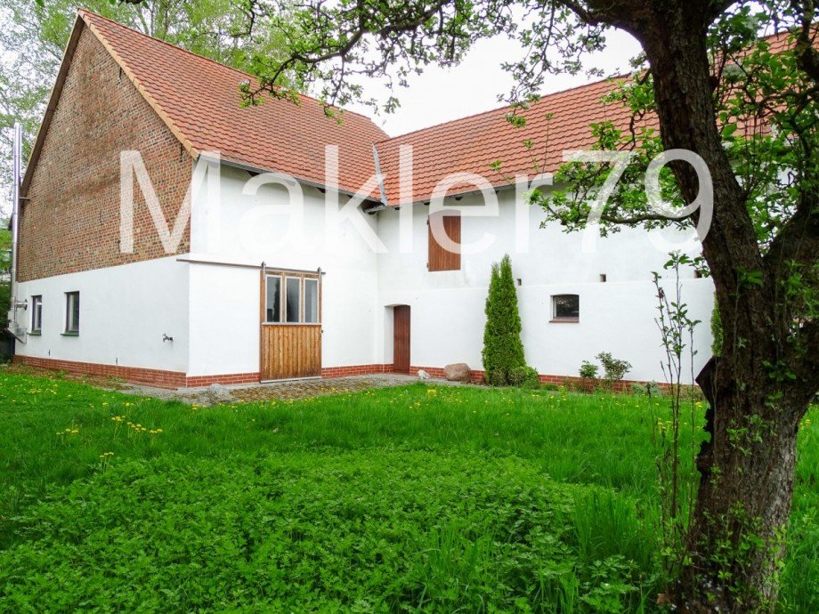 Ansicht Werkstatt aus dem Garten Einfamilienhaus S�pplingen