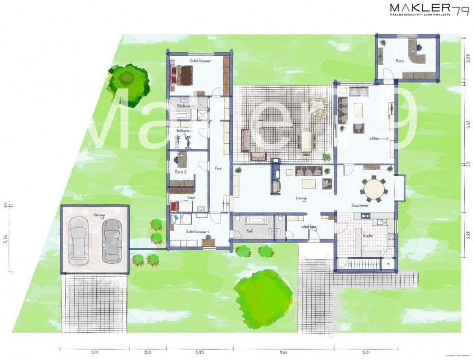 Grundriss Einfamilienhaus Helmstedt