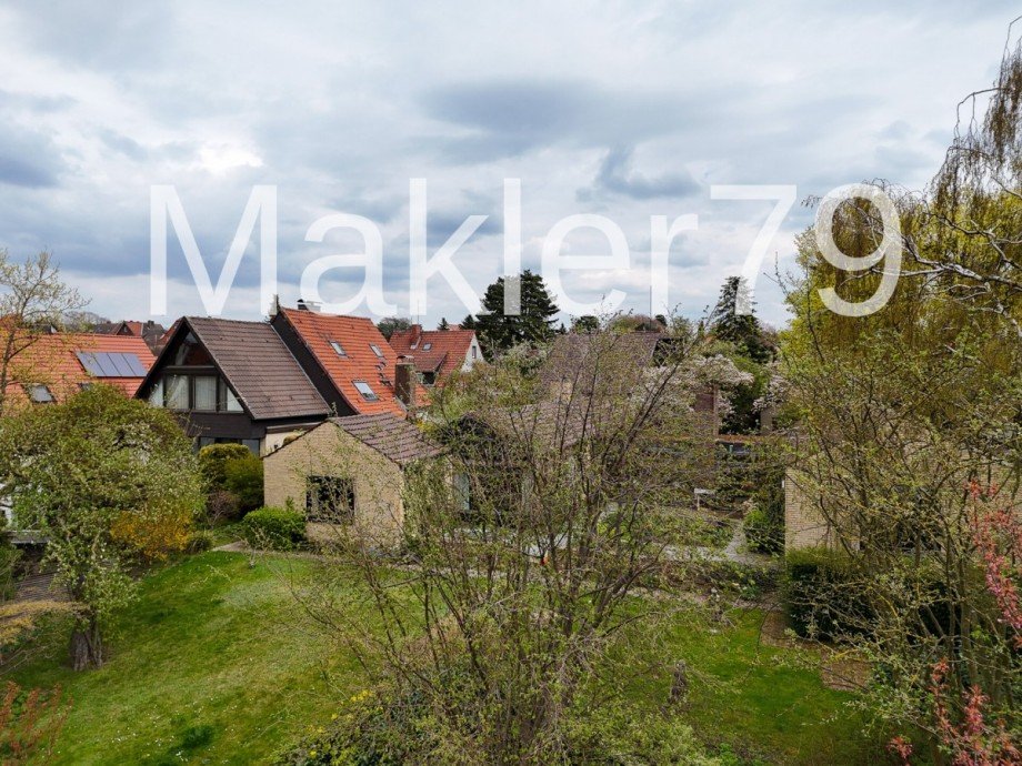 Ansicht aus dem Garten Einfamilienhaus Helmstedt