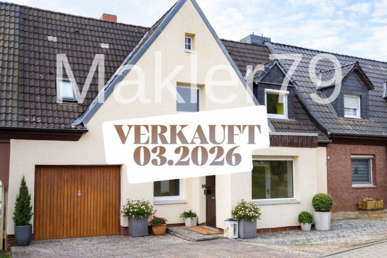 VERKAUFT B�ddenstedt / Offleben Reihenmittelhaus Familienfreundliches, saniertes Reihenmittelhaus mit viel Platz im Gr�nen - B�ddenstedt-Offleben