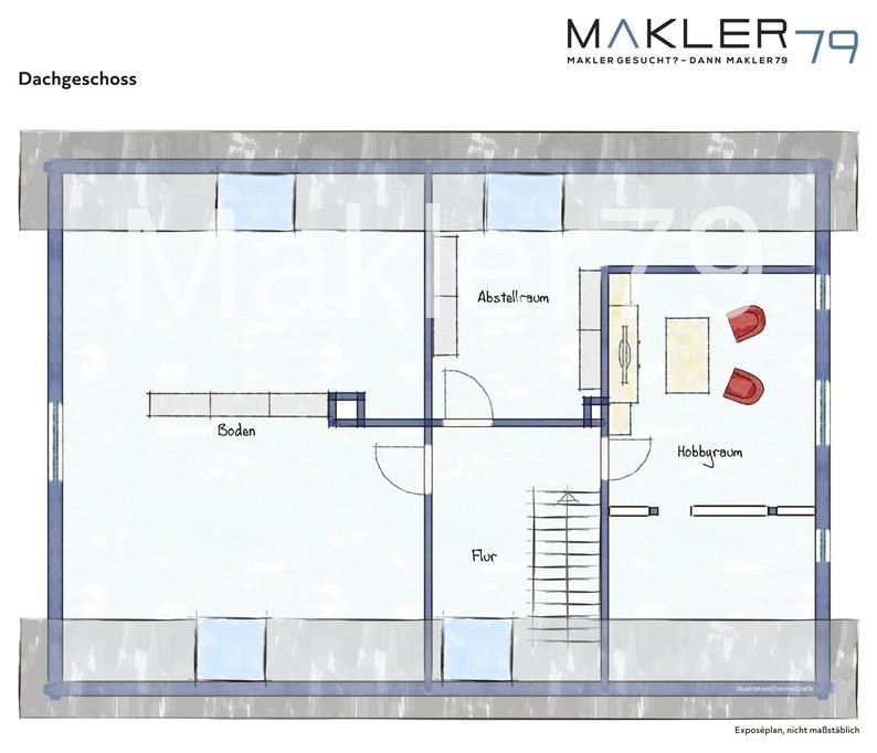 Grundriss Dachgeschoss Einfamilienhaus S�pplingen