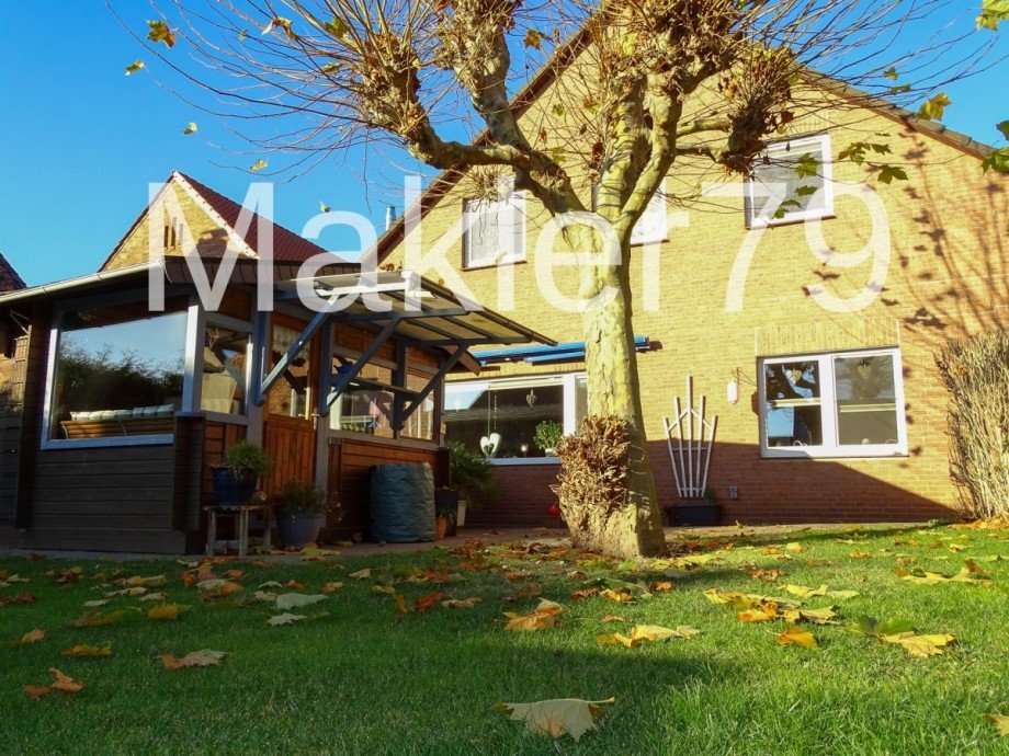 Ansicht Garten Einfamilienhaus Lahstedt / Adenstedt