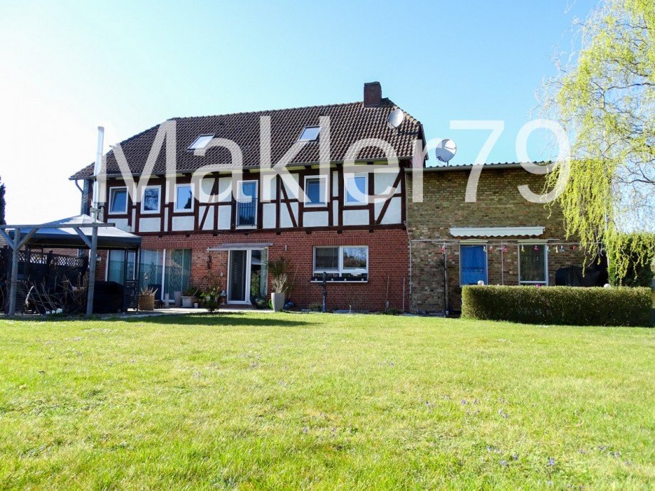 Ansicht aus dem Garten (2) Haus Frellstedt
