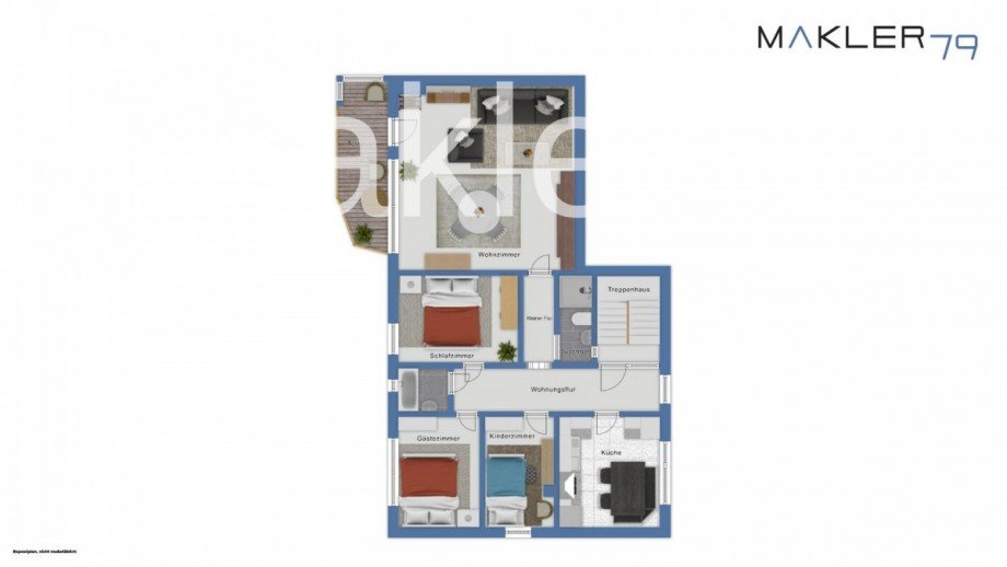 Obergeschoss Zweifamilienhaus Ilsede / Klein Ilsede
