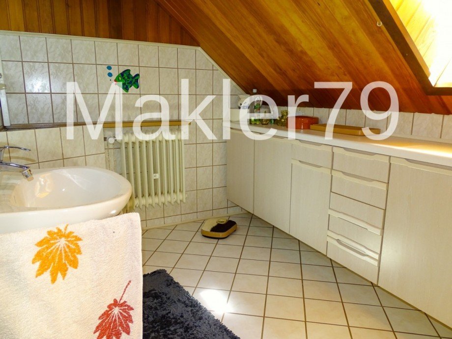 WC im Dachgeschoss Reihenendhaus K�nigslutter am Elm