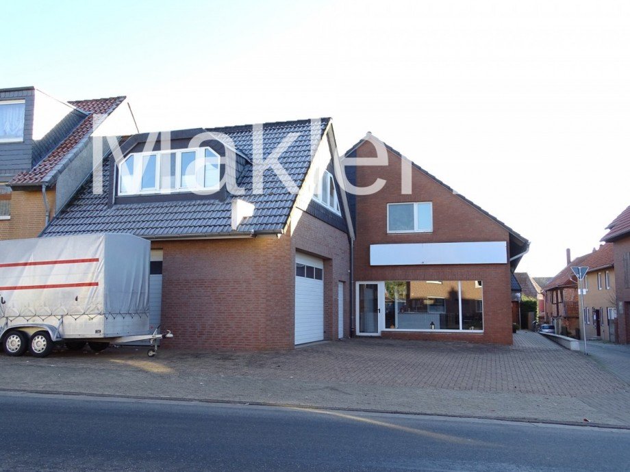 Au�enansicht Gewerbeteil Einfamilienhaus Lahstedt / Adenstedt